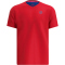 BIDI BADU Crew Inside Out V-Neck Tennisshirt Herren RDBL - red, blue S