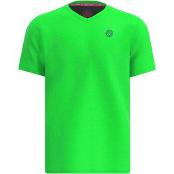 BIDI BADU Crew Inside Out V-Neck Tennisshirt Herren...