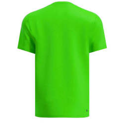 BIDI BADU Crew Inside Out V-Neck Tennisshirt Herren NGNDBL - neon green, dark blue S