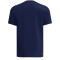 BIDI BADU Crew Inside Out V-Neck Tennisshirt Herren DBLLM - dark blue, lime XS