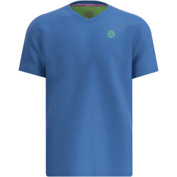 BIDI BADU Crew Inside Out V-Neck Tennisshirt Herren BLNGN...