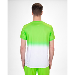 BIDI BADU Crew Tennisshirt Herren NGNWH - neon green, white S