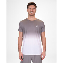 BIDI BADU Crew Tennisshirt Herren GRWH - grey, white L