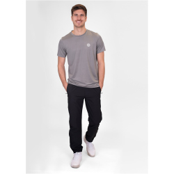 BIDI BADU Crew Tennisshirt Herren GR - grey S