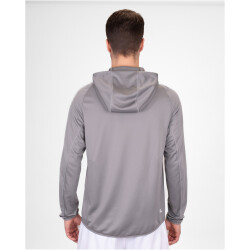 BIDI BADU Crew Kapuzen-Tennisjacke Herren GR - grey XXL