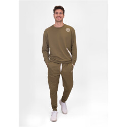 BIDI BADU Chill Tight Leg Jogginghose Herren OL - olive XS
