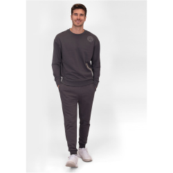 BIDI BADU Chill Wide Leg Jogginghose Herren DGR - dark grey XS