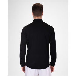 BIDI BADU Crew Tennis-Langarmshirt Herren BK - black XS