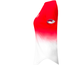 BIDI BADU Crew Tennisshirt M&auml;dchen RDWH - red, white 140