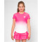 BIDI BADU Crew Tennisshirt Mädchen PKWH - pink, white 140