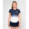 BIDI BADU Crew Tennisshirt M&auml;dchen DBLWH - dark blue, white 128