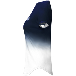 BIDI BADU Crew Tennisshirt M&auml;dchen DBLWH - dark blue, white 140