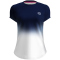 BIDI BADU Crew Tennisshirt M&auml;dchen DBLWH - dark blue, white 140
