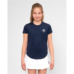 BIDI BADU Crew Tennisshirt M&auml;dchen DBL - dark blue 140