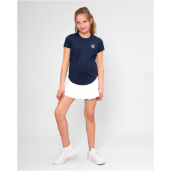BIDI BADU Crew Tennisshirt M&auml;dchen DBL - dark blue 140