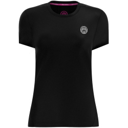 BIDI BADU Crew Tennisshirt M&auml;dchen BK - black 140