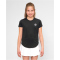 BIDI BADU Crew Tennisshirt M&auml;dchen BK - black 140
