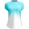 BIDI BADU Crew Tennisshirt M&auml;dchen AQWH - aqua, white 140