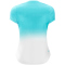 BIDI BADU Crew Tennisshirt M&auml;dchen AQWH - aqua, white 140