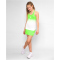BIDI BADU Crew Tennis-Tanktop M&auml;dchen NGNWH - neon green, white 128