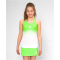 BIDI BADU Crew Tennis-Tanktop M&auml;dchen NGNWH - neon green, white 140