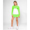 BIDI BADU Crew Junior Tennisrock Mädchen NGN - neon green 128