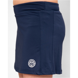 BIDI BADU Crew Junior Tennisrock M&auml;dchen DBL - dark blue 128