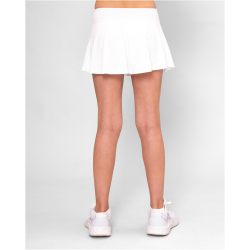 BIDI BADU Crew Wavy Junior Tennisrock M&auml;dchen WH - white 140