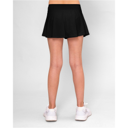 BIDI BADU Crew Wavy Junior Tennisrock M&auml;dchen BK - black 140