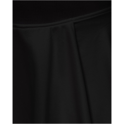 BIDI BADU Crew Wavy Junior Tennisrock M&auml;dchen BK - black 140