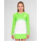 BIDI BADU Crew Gradiant Tennis-Langarmshirt Mädchen NGNWH - neon green, white 128