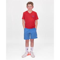 BIDI BADU Crew Inside Out V-Neck Tennisshirt Jungen RDBL - red, blue 128