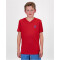 BIDI BADU Crew Inside Out V-Neck Tennisshirt Jungen RDBL - red, blue 128