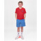 BIDI BADU Crew Inside Out V-Neck Tennisshirt Jungen RDBL - red, blue 128