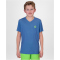 BIDI BADU Crew Inside Out V-Neck Tennisshirt Jungen BLNGN - blue, neon green 128