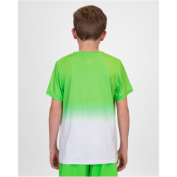 BIDI BADU Crew Tennisshirt Jungen NGNWH - neon green, white 140