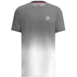 BIDI BADU Crew Tennisshirt Jungen GRWH - grey, white 128