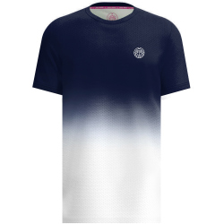 BIDI BADU Crew Tennisshirt Jungen DBLWH - dark blue,...