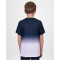 BIDI BADU Crew Tennisshirt Jungen DBLWH - dark blue, white 128