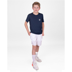 BIDI BADU Crew Tennisshirt Jungen DBL - dark blue 128