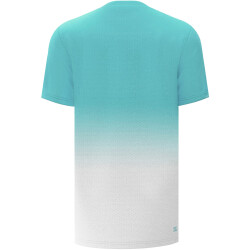 BIDI BADU Crew Tennisshirt Jungen AQWH - aqua, white 128