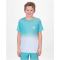 BIDI BADU Crew Tennisshirt Jungen AQWH - aqua, white 140