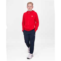 BIDI BADU Crew Kapuzen-Tennisjacke Jungen RD - red 128