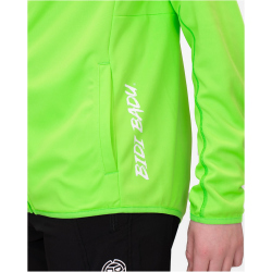BIDI BADU Crew Kapuzen-Tennisjacke Jungen NGN - neon green 128