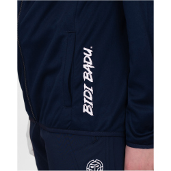 BIDI BADU Crew Kapuzen-Tennisjacke Jungen DBL - dark blue 128
