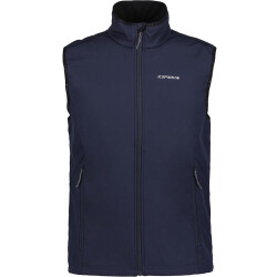 ICEPEAK Bombay Softshell Weste Herren 390 - dark blue XS