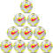 10er Ballpaket NIKE Mercurial Fade Fußball