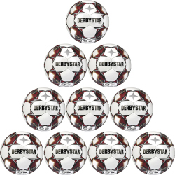 10er Ballpaket DERBYSTAR Atmos TT Trainingsfußball...
