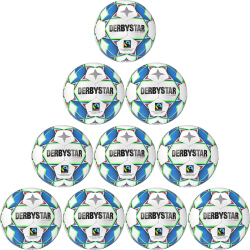 10er Ballpaket DERBYSTAR Gamma S-Light 290g...