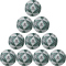 10er Ballpaket erima Senzor-Star Pro Fußball fern green/smaragd/silver grey 5